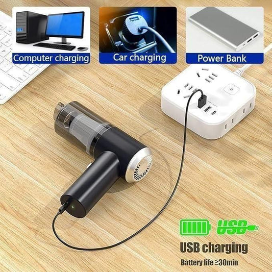 2 in 1 Vacuum Cleaner Wireless Rechargeable