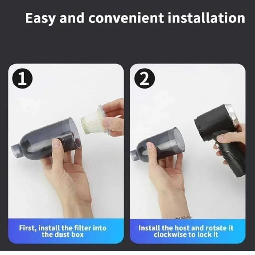 2 in 1 Vacuum Cleaner Wireless Rechargeable